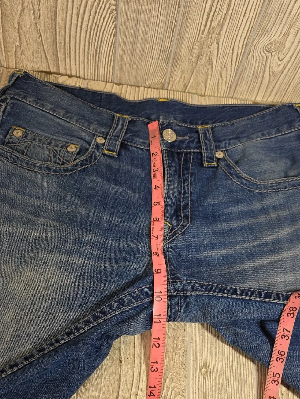 True Religion Slim Distressed Jeans Mens Size 32